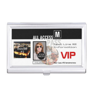 Make Your Own VIP Pass 8 ways to Personalise Business Card Holder