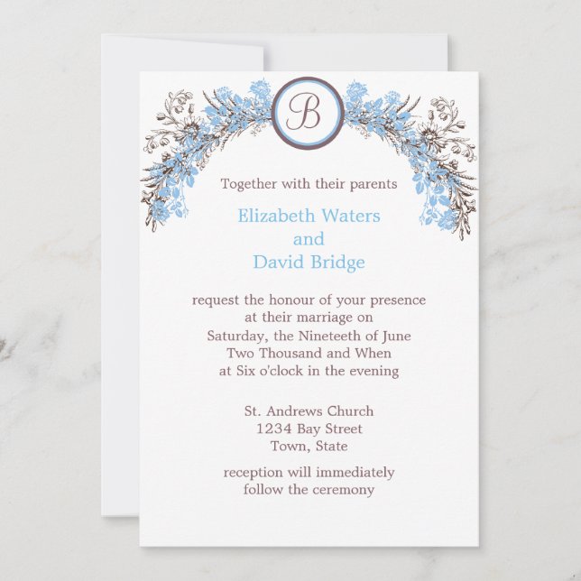 Make Your Own Wedding Invitations (Front)