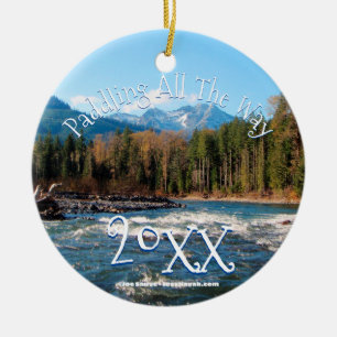 Make Your Own Whitewater Chirstmas Photo Ceramic Tree Decoration