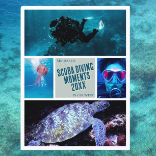 Make your scuba diving scubadiving photo Postcard