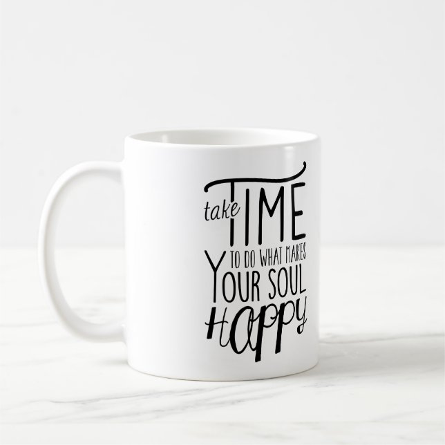 Make Your Soul Happy Mug (Left)