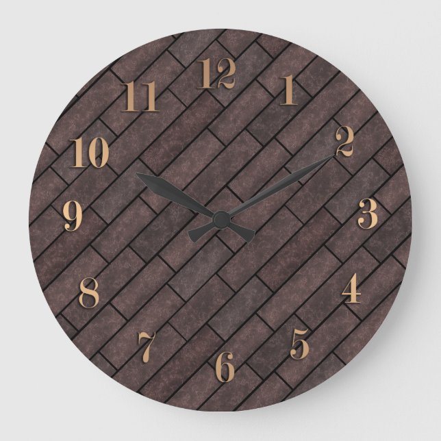 Make yourself a beautiful watch large clock (Front)