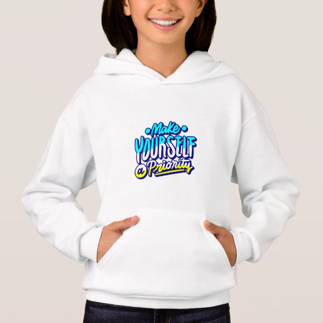 make yourself a priority motivational design  (Front)