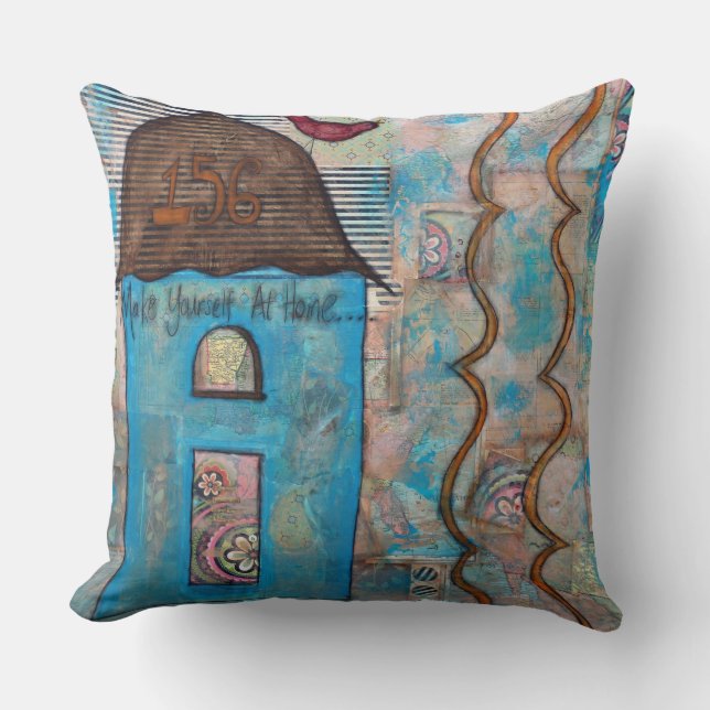 Make Yourself At Home Cushion (Front)
