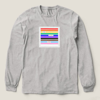Make Yourself Proud Rainbow Redaction Pride 2026 Tri-Blend Shirt