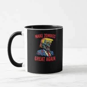 Make Zombies Great Again - Halloween Zombie Classi Mug