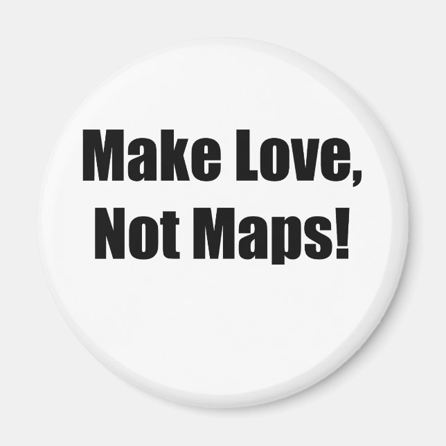 makeloveblack magnet (Front)