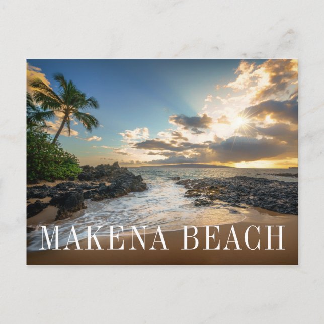 Makena Beach | Makena Cove Postcard (Front)