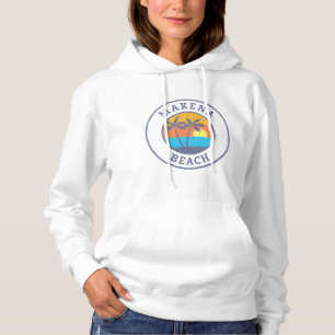 Makena Beach, Maui Faded Classic Style Hoodie