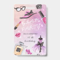 makeover glam sparkle birthday party
