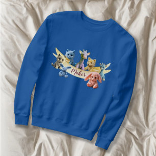 Maker - Fluffy Plush Animal Toys Sweatshirt