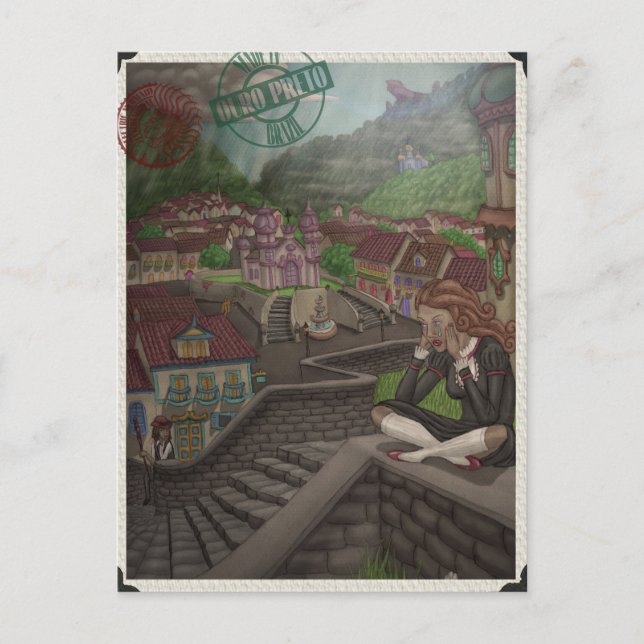 Maker of Magical Tears by Ordovich Postcard (Front)