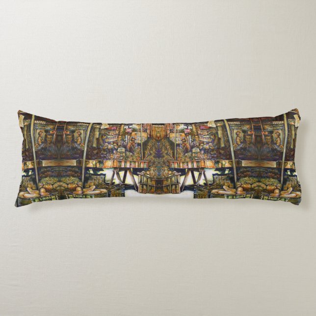 Makes Creativity Glimmer All the Brighter Body Cushion (Front)