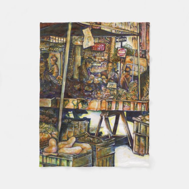 Makes Creativity Glimmer All the Brighter Fleece Blanket (Front)