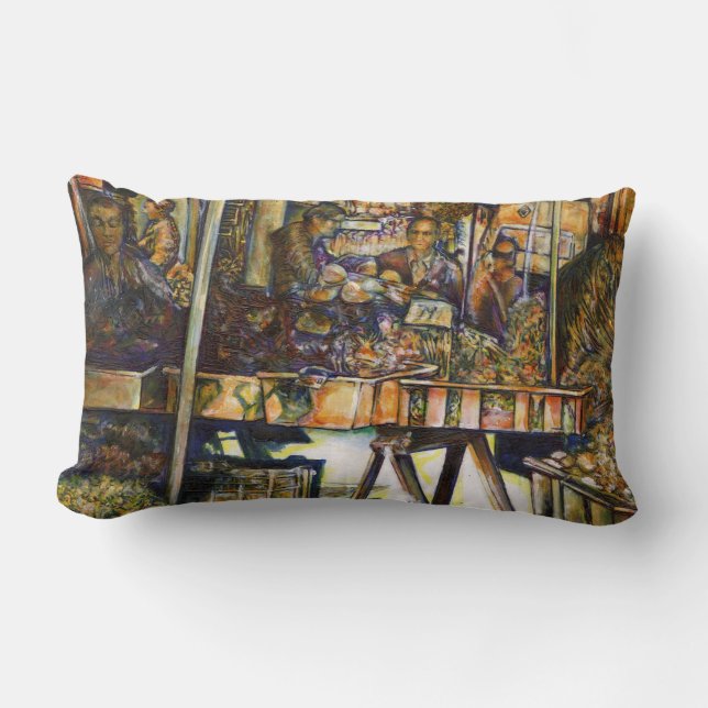 Makes Creativity Glimmer All the Brighter Lumbar Cushion (Front)
