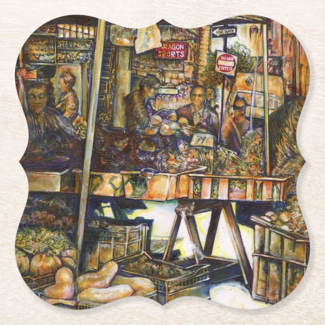 Makes Creativity Glimmer All the Brighter Paper Coaster (Front)
