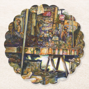 Makes Creativity Glimmer All the Brighter Paper Coaster