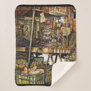 Makes Creativity Glimmer All the Brighter Sherpa Blanket