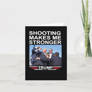 Makes Me Stronger Trump 2024 Shirt  Card