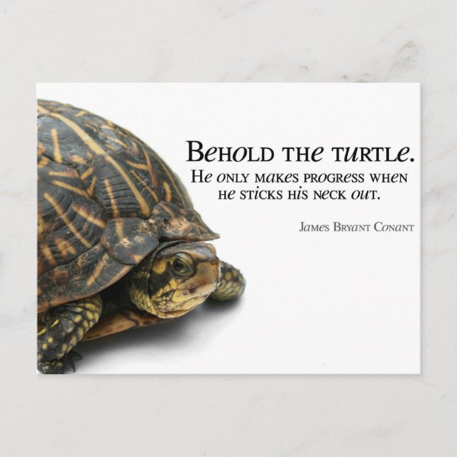 Makes Progress Postcard (Front)