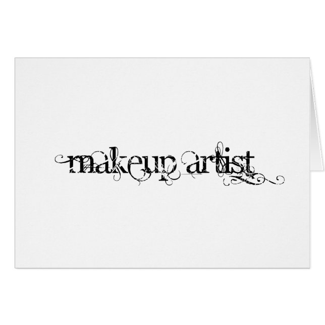 Makeup Artist (Front Horizontal)