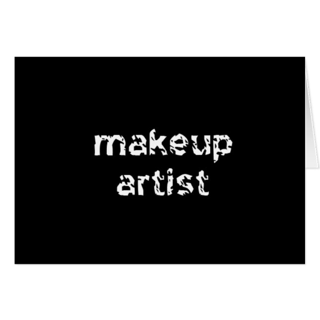 Makeup Artist (Front Horizontal)