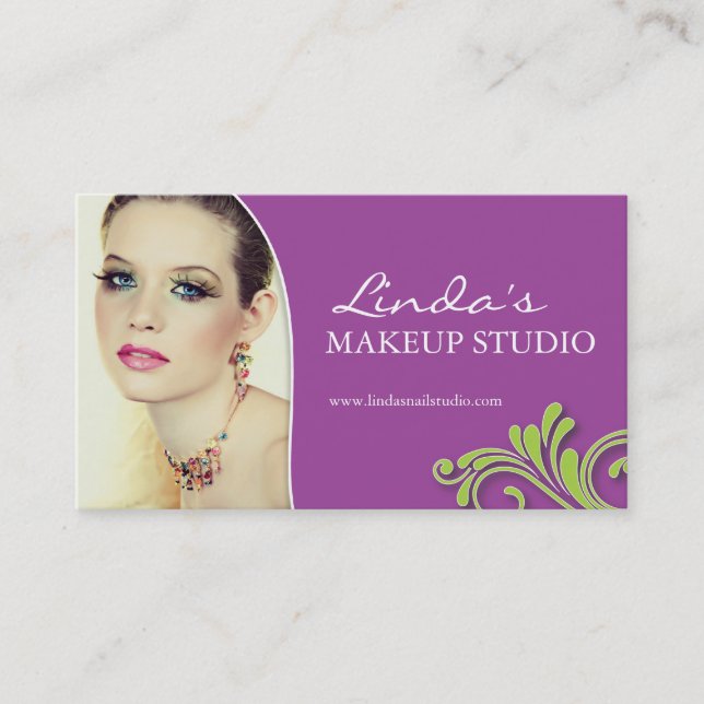 MAKEUP ARTIST APPOINTMENT CARD (Front)