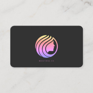 Makeup Artist Beauty Aesthetician Hair Stylist Business Card