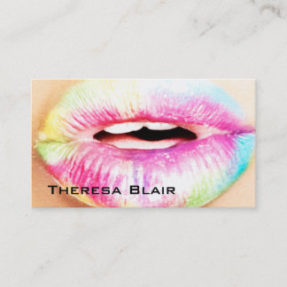 Makeup Artist Beauty Business Card