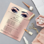 Makeup Artist Beauty Salon Lashes Flyer Pink Rose<br><div class="desc">Add a splash of elegance to your marketing efforts with the Makeup Artist Beauty Salon Lashes Flyer Pink Rose from Zazzle, designed specifically for beauty professionals who want to catch the eye and captivate potential clients. 💄🌹 This flyer stands out with its stunningly soft and inviting pink rose background, setting...</div>