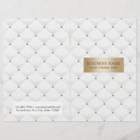 Makeup Artist Beauty Salon Luxury Quilted Bi-Fold