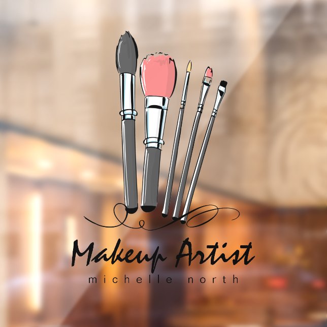Makeup Artist Brushes Pink ID874 (Sheet 2)