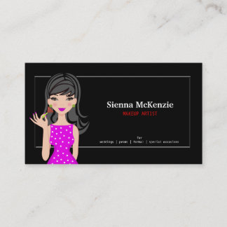 Makeup Artist Business Card