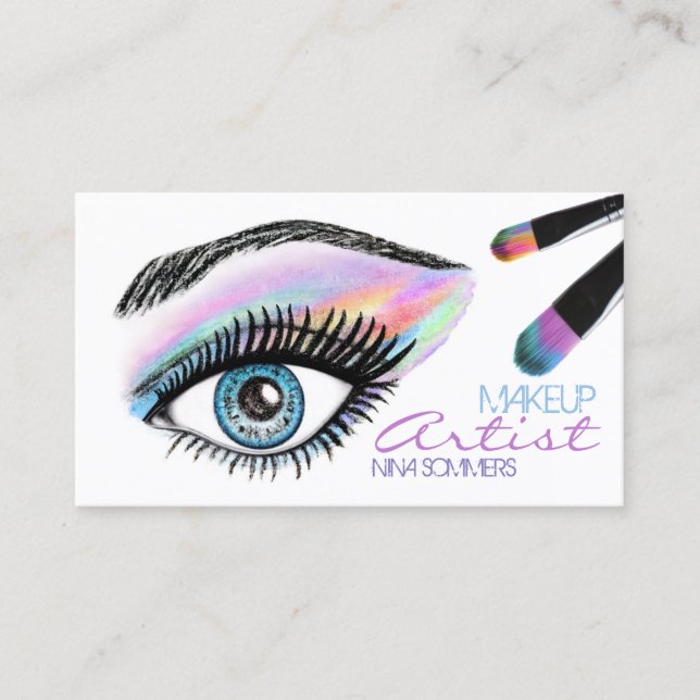 Makeup Artist Business Card (Front)