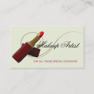 Makeup Artist Business Card
