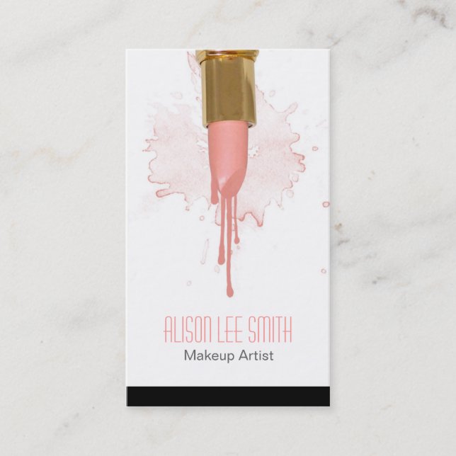 Makeup Artist Business Card (Front)