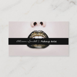 Makeup artist business card