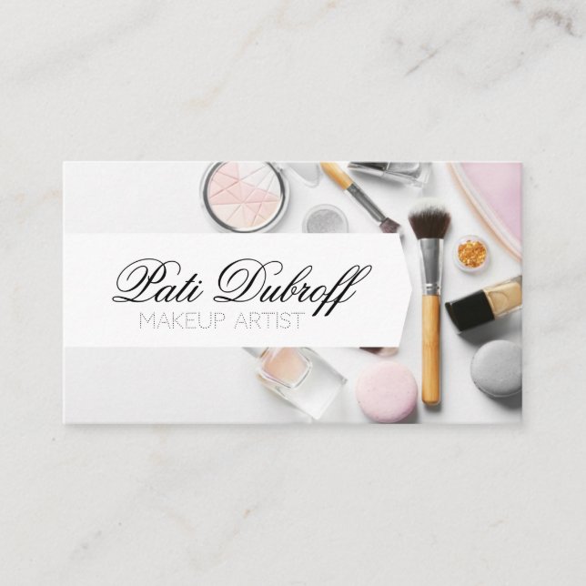 Makeup Artist Business Card (Front)