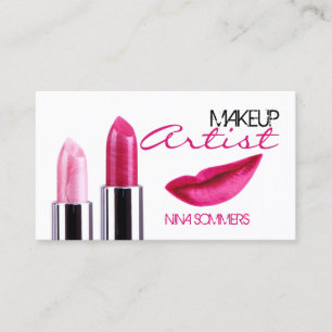Makeup Artist Business Card