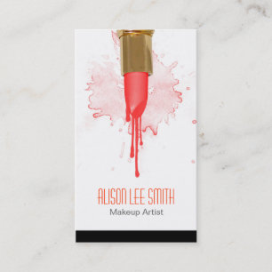 Makeup Artist Business Card