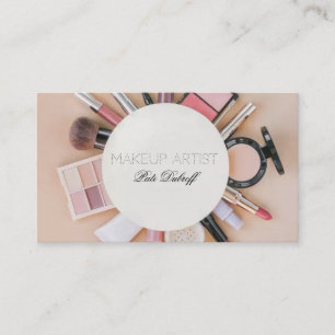 Makeup Artist Business Card