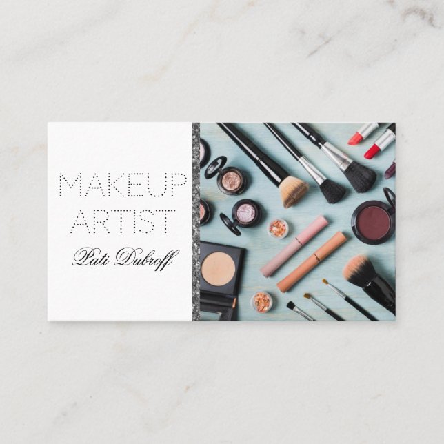 Makeup Artist Business Card (Front)