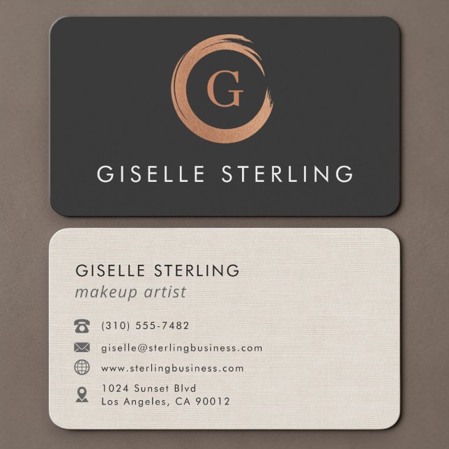 Makeup Artist  Business Card (Creator Uploaded)