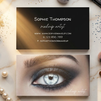 Makeup artist  business card