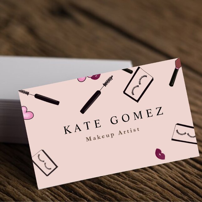 Makeup Artist Business Card (Creator Uploaded)