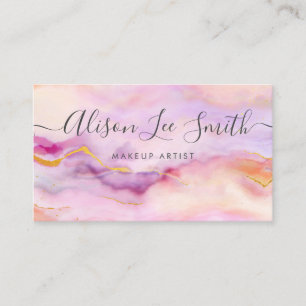 Makeup Artist Business Card