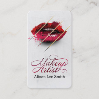 Makeup Artist Business Card