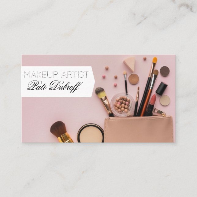 Makeup Artist Business Card (Front)