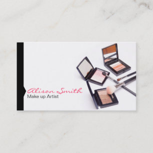 Makeup artist business card