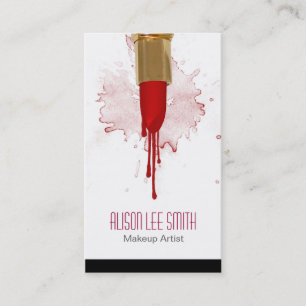Makeup Artist Business Card